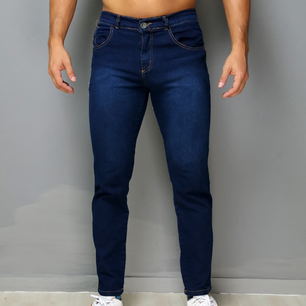 Calça jeans masculino slim C/LAYCRA tradicional qualidade bom - Vendas diretas da fábrica