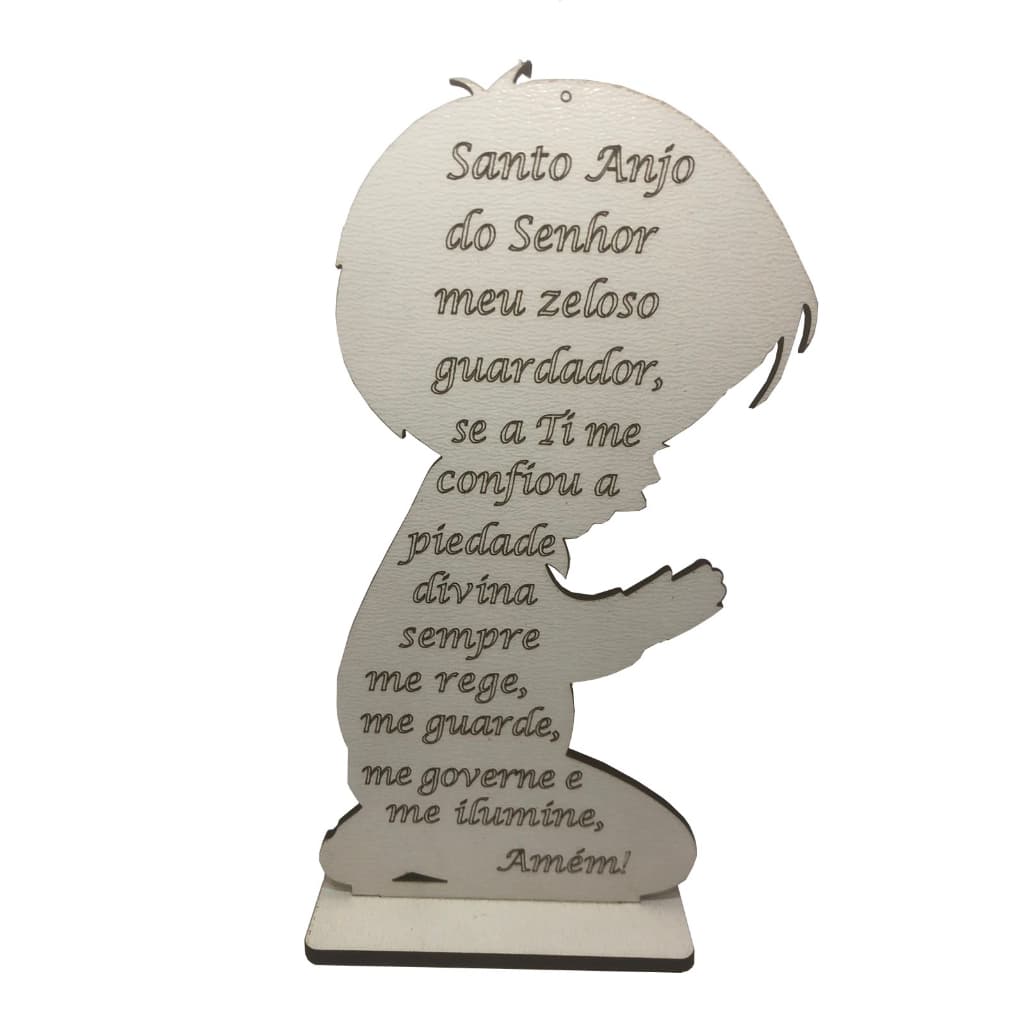 20 anjo menino para batizado crisma primeira comunhão lembrancinha mdf branco