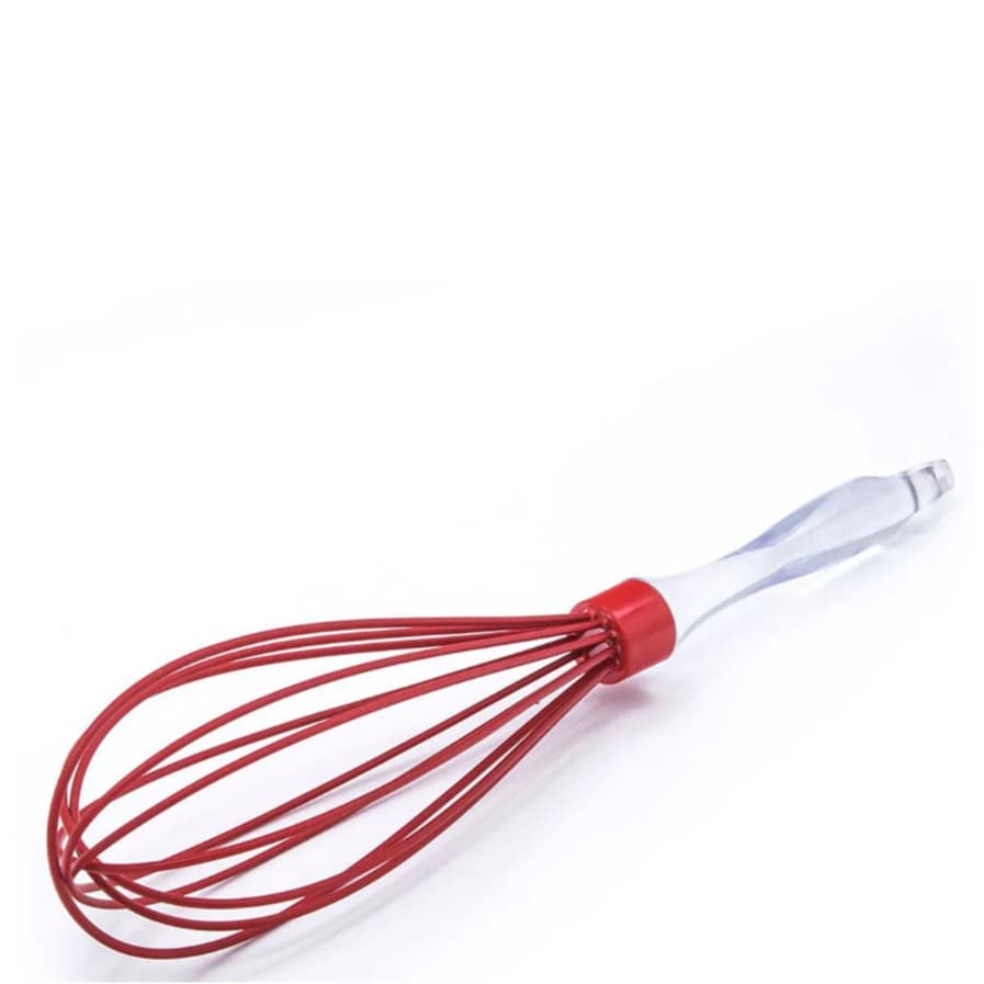 Batedor Fouet Silicone 25,5 Cm - Cabo Acrílico - Fratelli