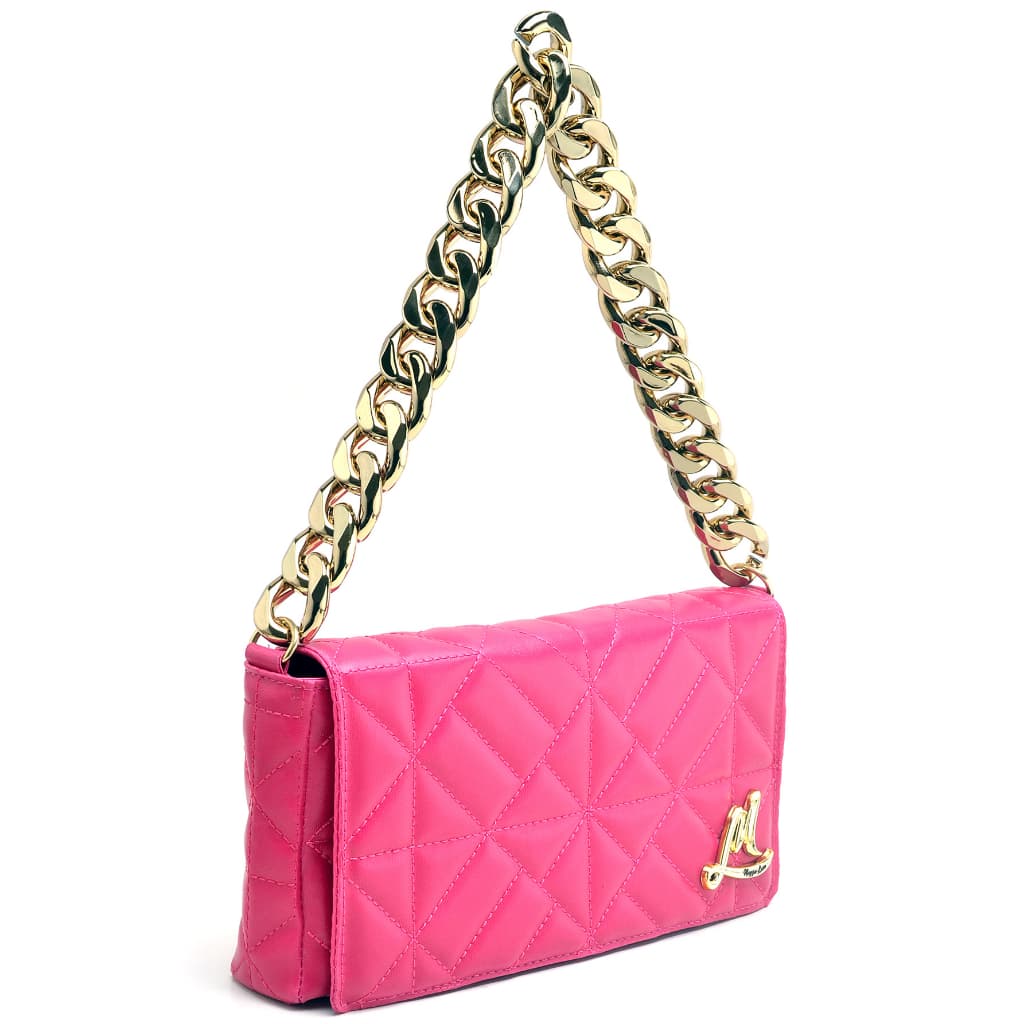 Bolsa feminina Transversais ML corrente Grossa Dourada LANÇAMENTO!!!