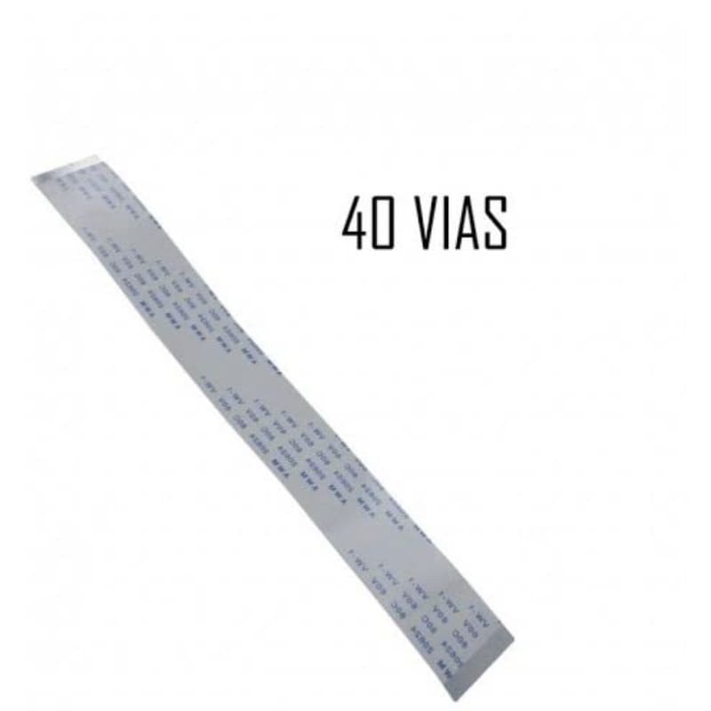 Cabo Flat Cable 40 Vias 200mm (20cm) Passo 0.5mm Normal