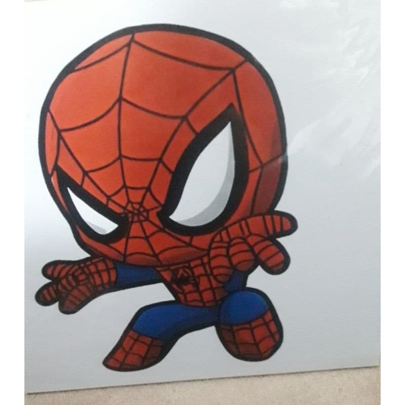 Quadro Decorativo Homem Aranha Parede Envio Rápido