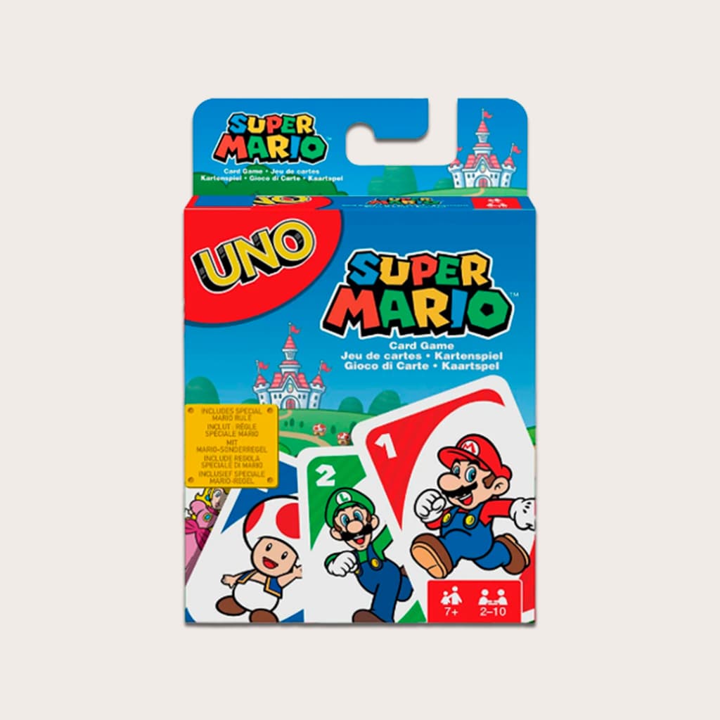 PROMOÇÃO DE NATAL - Jogo de carta UNO do Super Mario/Minecraft/Frozen/Harry Potter/Pokémon