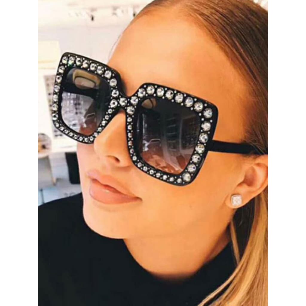 Óculos de sol feminino quadrado Modelo 2023
