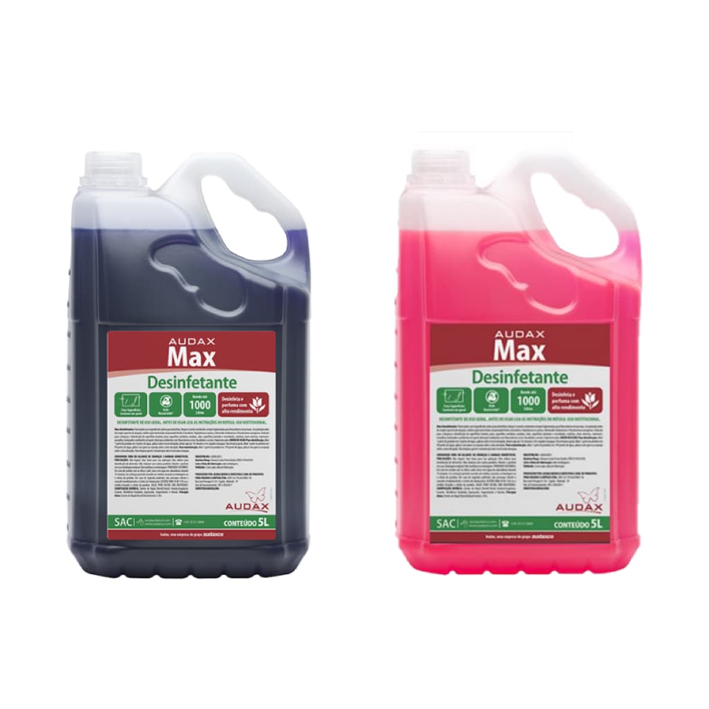 Desinfetante Floral E Lavanda Concentrado Max 5L Audax