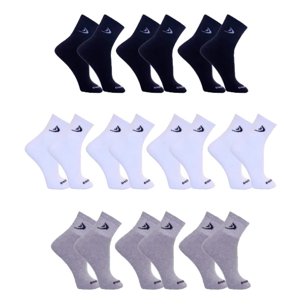 Kit 10 Pares Meias Cano Curto Algodão Masculina Dorbe Original Meia Curta Masculino Qualidade