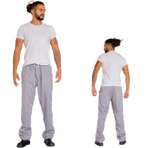Calça masculina uso profissional em Oxford com elástico 51
