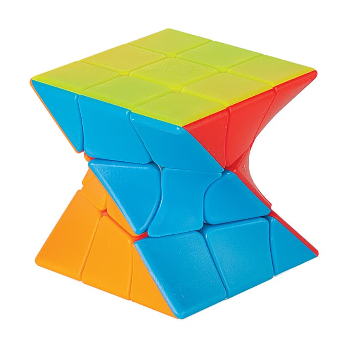 Cubo Mágico Torcido Colorido Cubo Tec