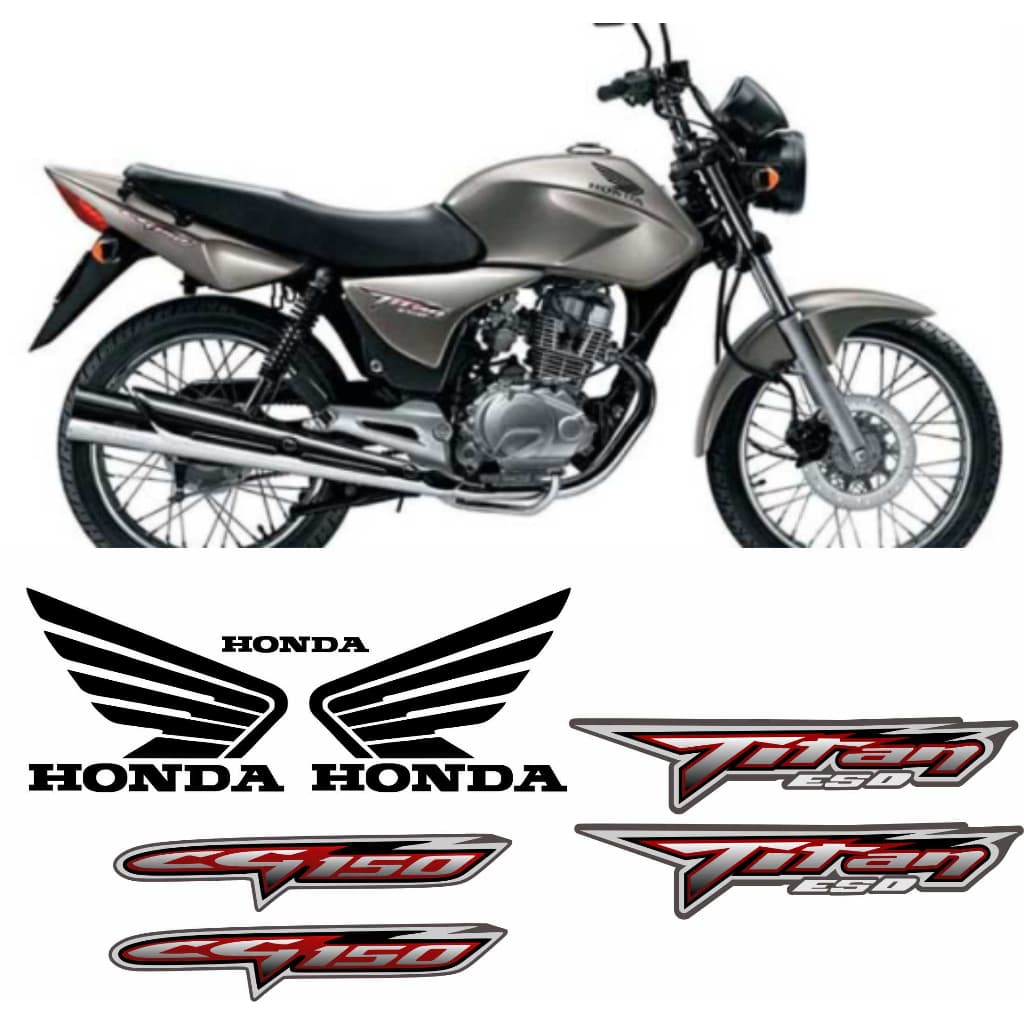 Kit Adesivos H0nd4 Titan 150 Esd 2006-2008, diversas cores!! AD1153