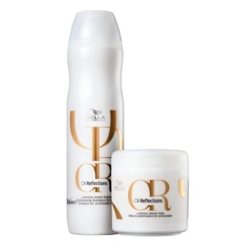 Kit Oil Reflections Shampoo 250Ml E Máscara 150Ml - Wella