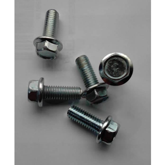 Parafuso Estribo 8x20 Ch 12 Sextavado Flagelado Titan Biz - 4 Peças