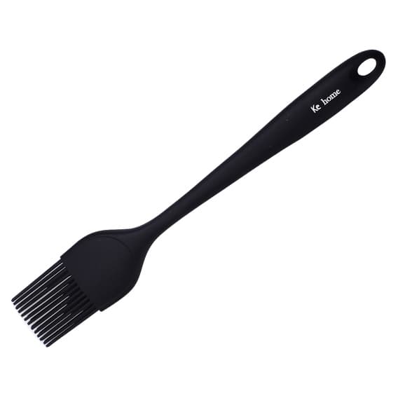 Pincel Culinario Em Silicone Reforçada Para Cozinha Confeitaria Linha Colorfull 27cm Kehome