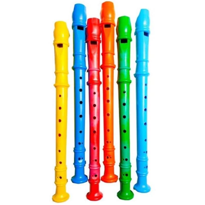 50 Flauta Sortida De Plástico Brinquedo Musical Para Crianças Meninos E Meninas - Doce / Infantil / Musical / Brinquedo