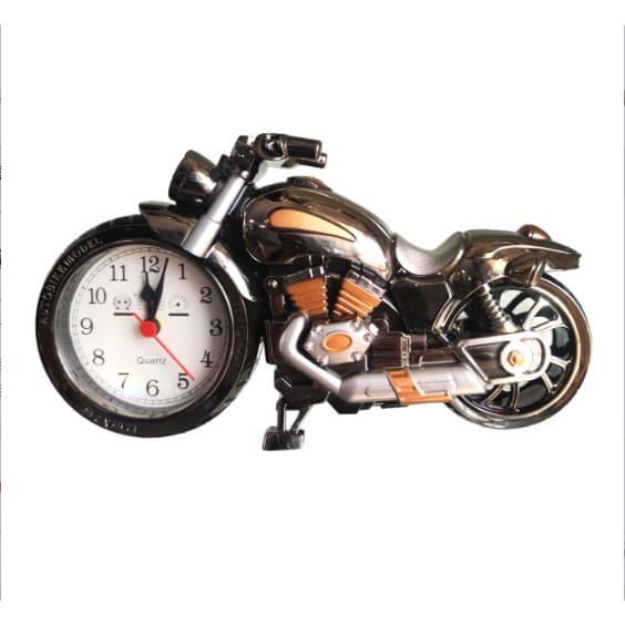 Despertador Bonito criativo simples mini despertador relógio Forma de  " Moto " para mesa de cabeceira estudante