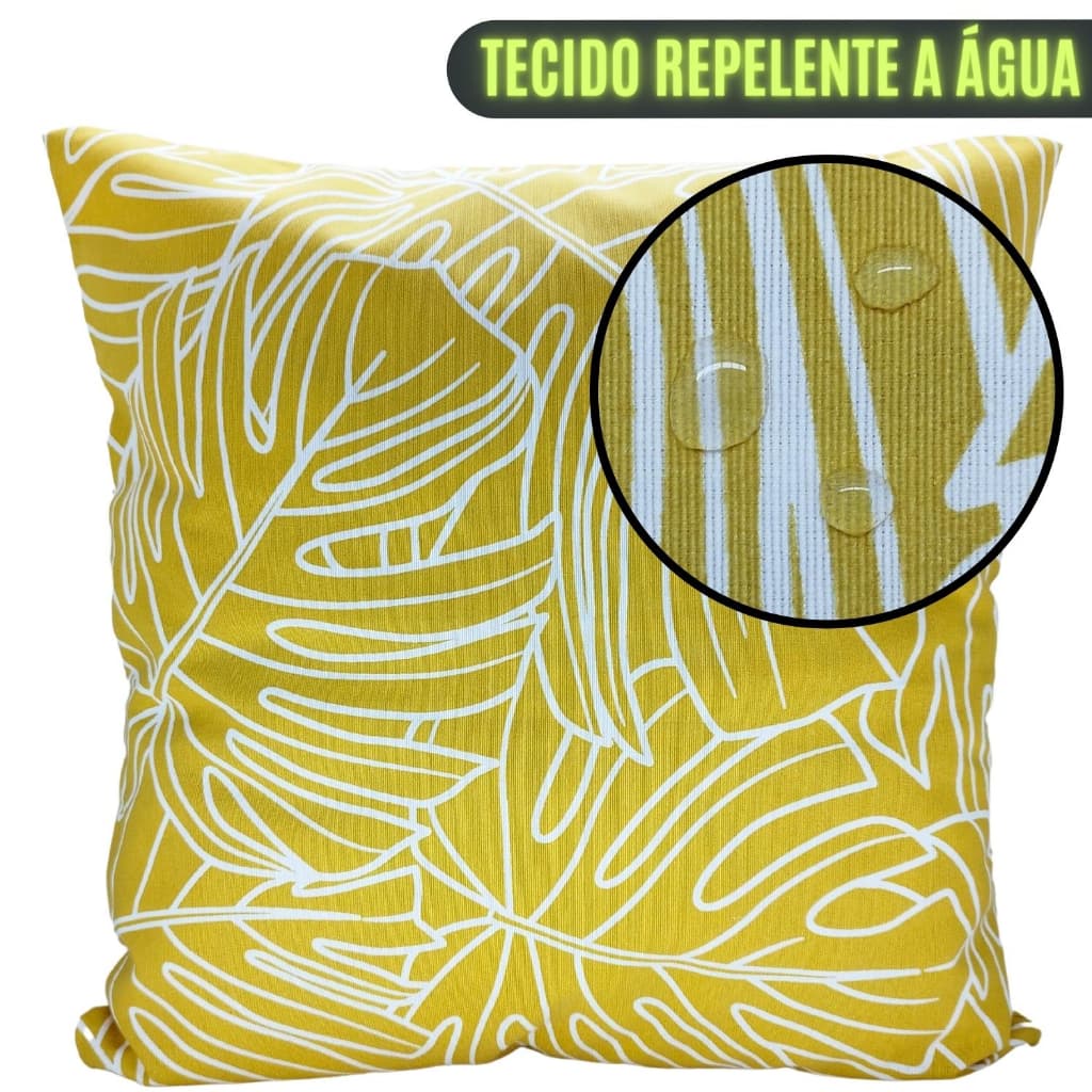 Capa De Almofada 1 Unidade Com Zíper 45x45cm Estampada Sem Enchimento Decoração