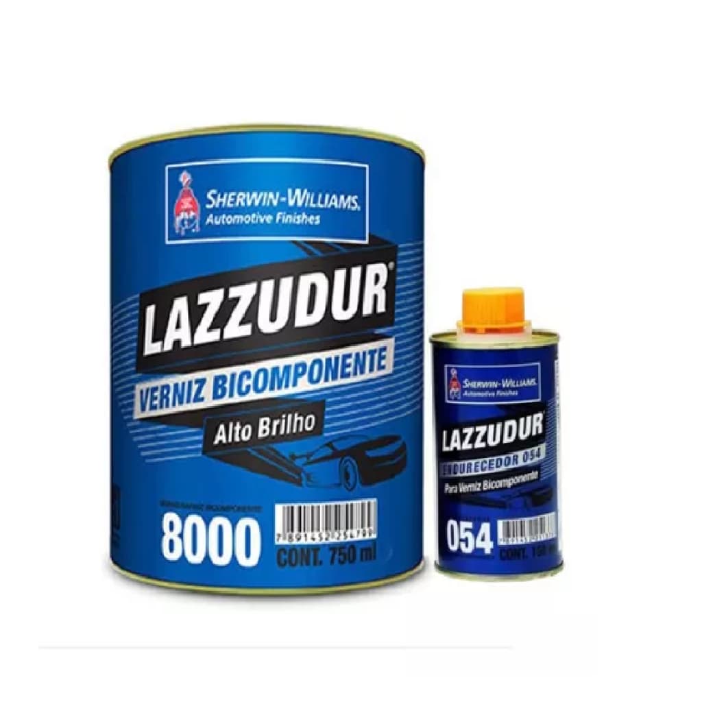 Verniz 8000 Lazzudur 900ml Automotivo Alto Brilho