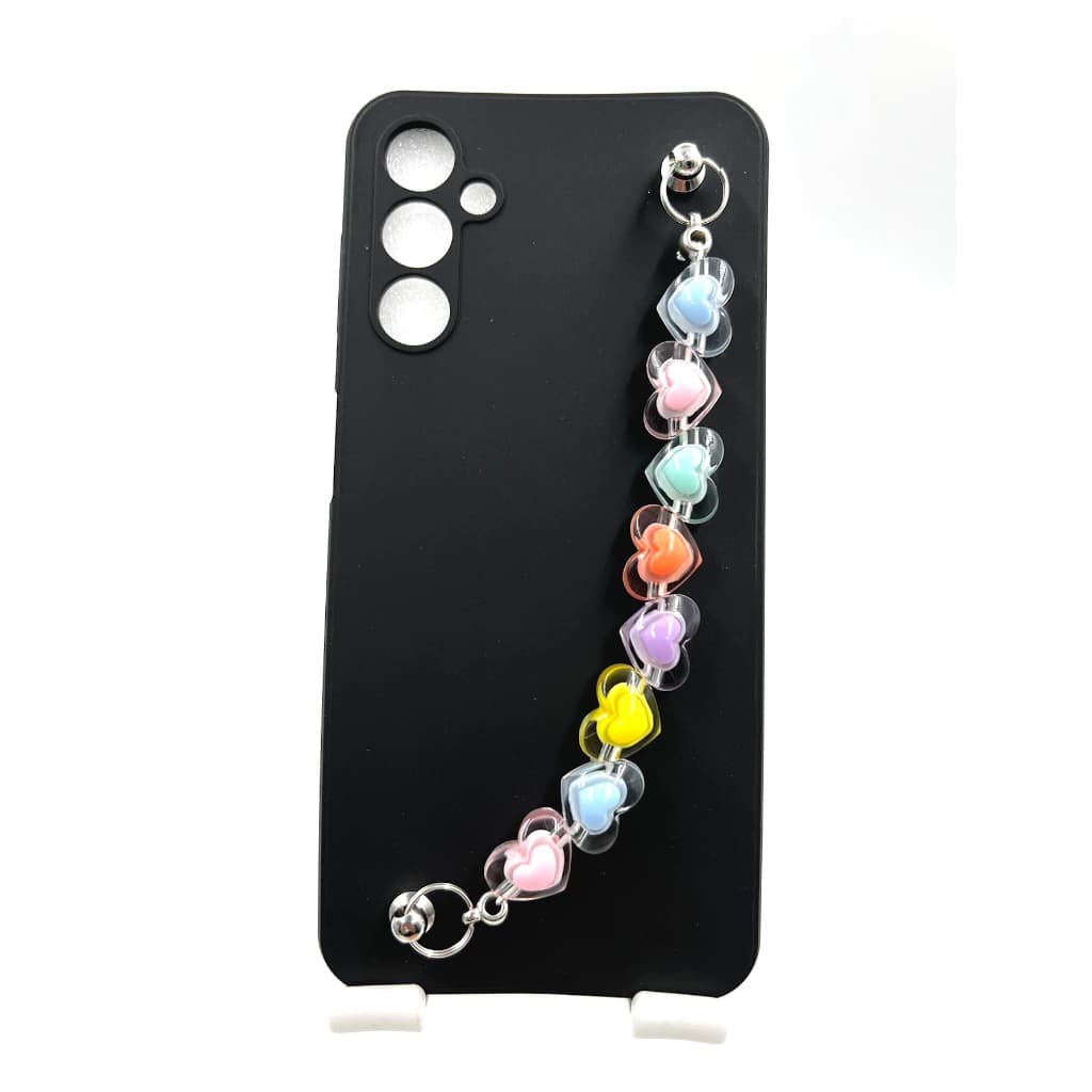 Capa Capinha Aveludada para samsung  Galaxy Galaxy A14 5G ( coração M)