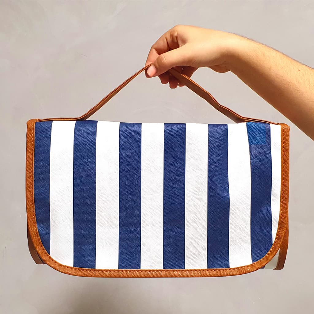 Trocador de Comoda Portátil Trocar Fralda de Bebê Formato carteira com bolsos Impermeável