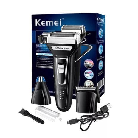 Máquina de barbear 3 em 1Kemei KM-6776
