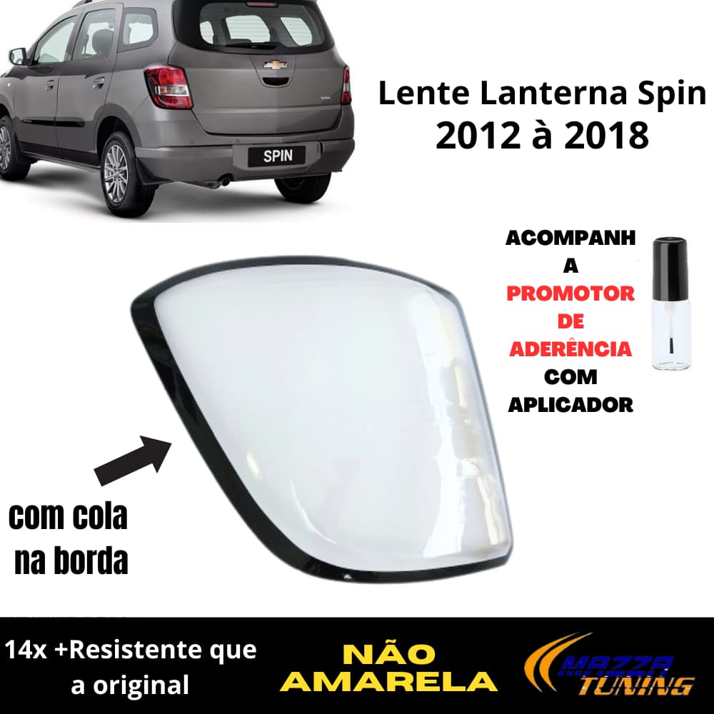Lente Lanterna Chevrolet Spin 2012 A 2018 Esquerda Modelo Premium