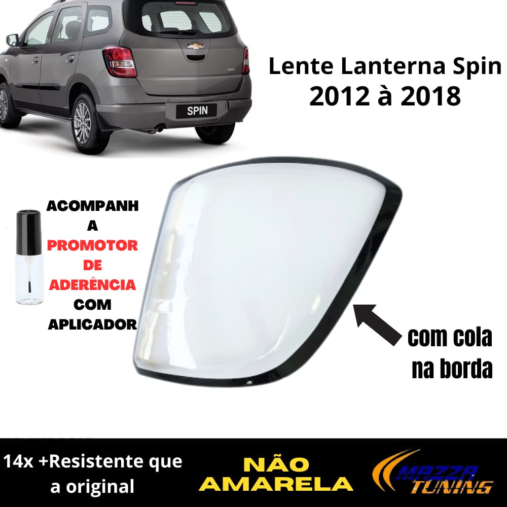 Lente Lanterna Chevrolet Spin 2012 A 2018 Passageiro Modelo Premium
