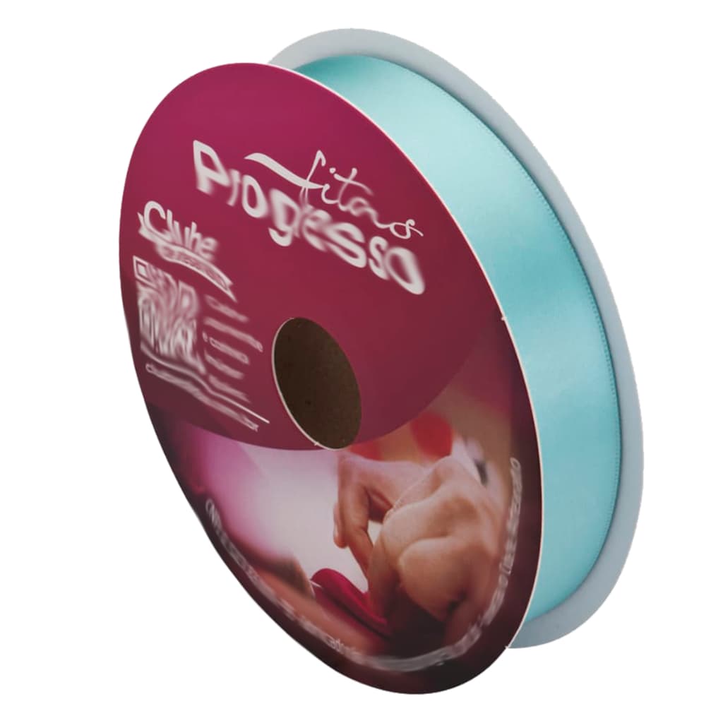 Fita de Cetim Progresso 22mm 50 Mts  Artesanato, Laços, Material Escolar, Papelaria