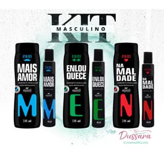 Kit MASCULINO, (com 2 itens) Sabonete Intimo + Perfume de Cueca Apinil