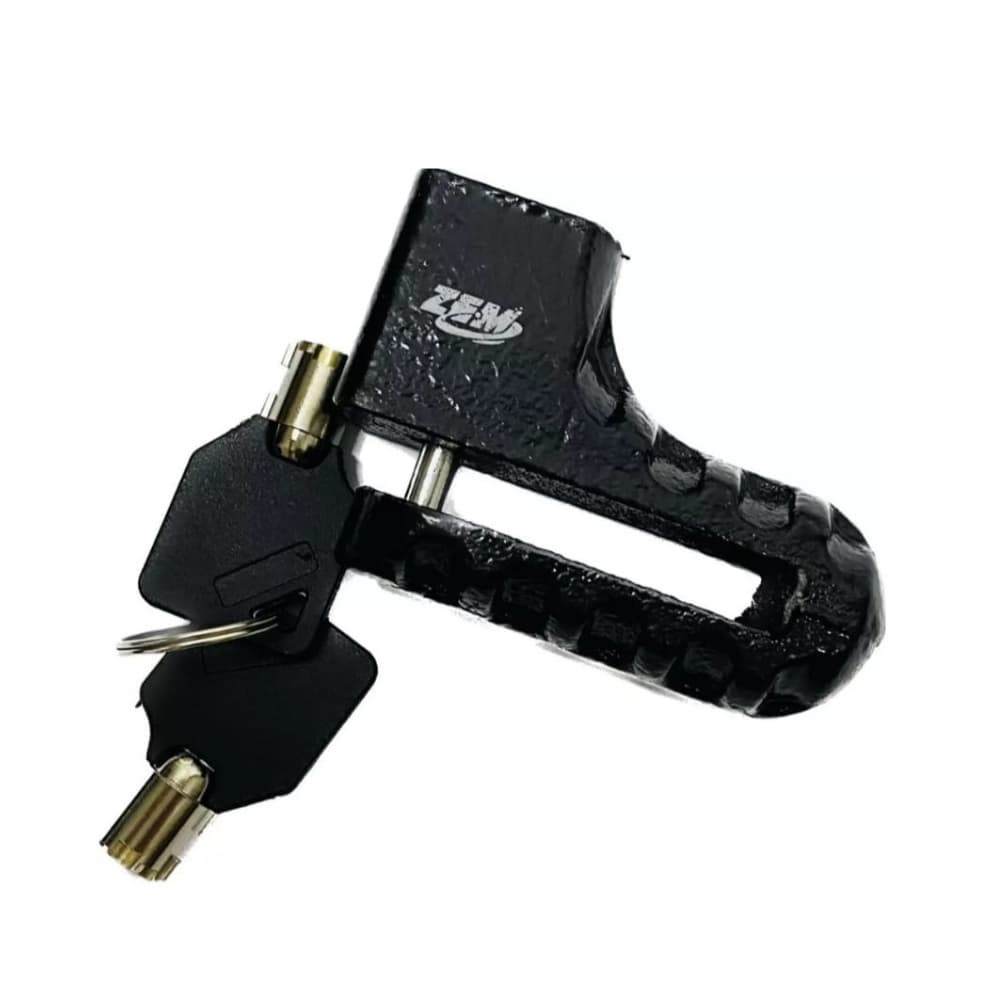 Trava Freio Disco Cadeado Antifurto Para Moto Tranca Resistente Universal