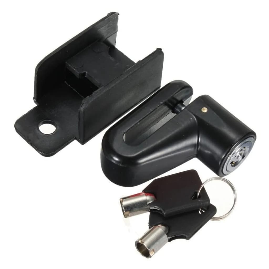 Trava De Disco Moto Bike Cadeado Anti Furto Freio Universal Envio Imediato