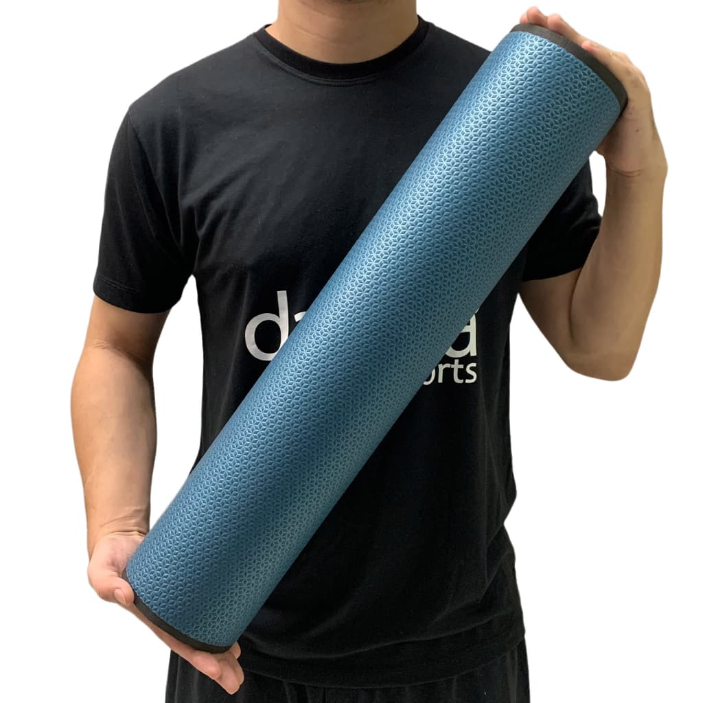 Rolo Massagem Liberação Miofascial 60x12cm DF1070 Azul Dafoca Sports
