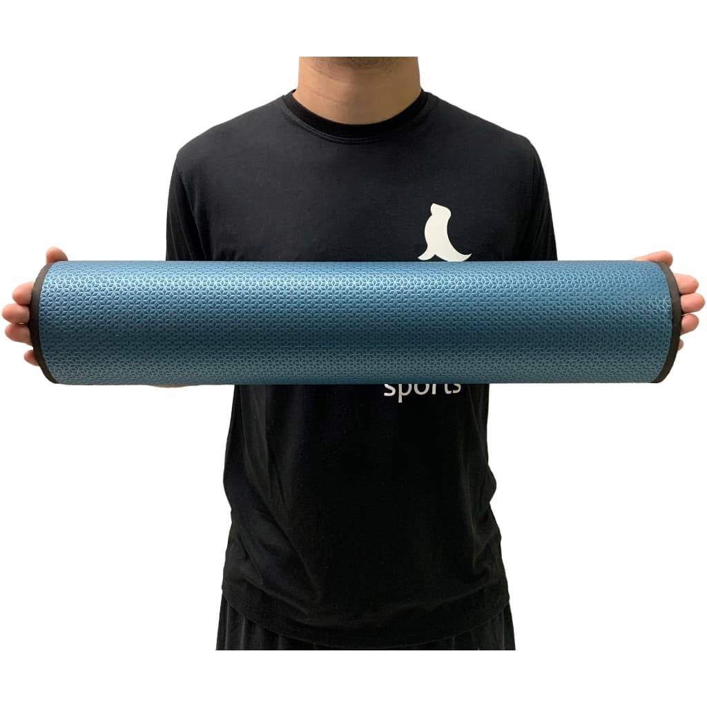 Rolo Liberação Miofascial Dafoca Massagem Ativação Muscular Yoga 60x12cm DF1070 Azul Dafoca Sports