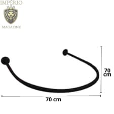 Provador U Redondo 70   Estilo para sua Loja