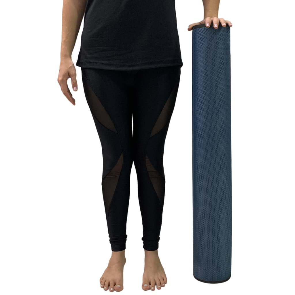 Foam Roller 90cm Liberação Miofascial EVA DF1071 Azul Dafoca Sports