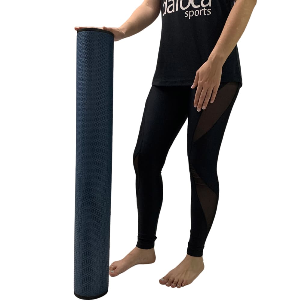 Foam Roller 90cm Liberação Miofascial EVA DF1071 Azul Dafoca Sports