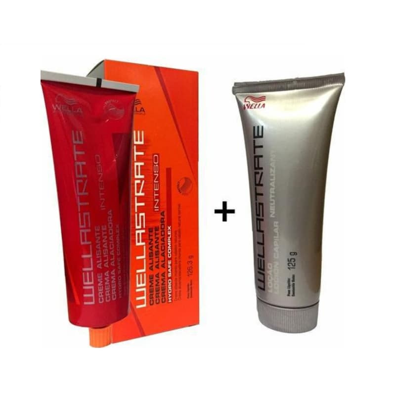 Kit Wellastrate Alisante Intenso 126,3G + Neutralizante 125G