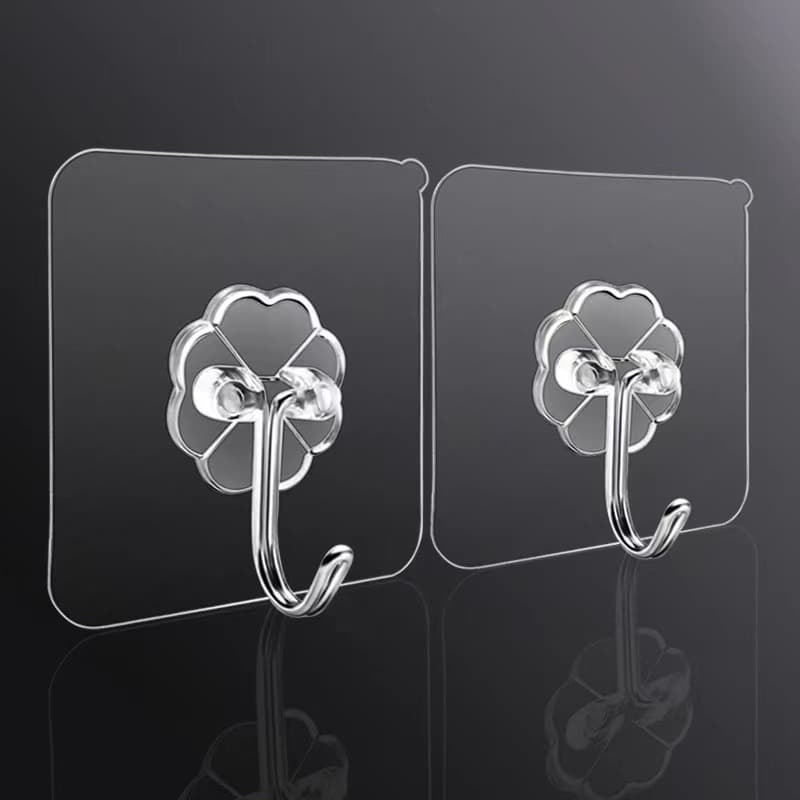 Gancho Adesivo Parede Multi Funcional Com Autocolante Para Casa Cozinha Quarto Banheiro Organizador De Clink