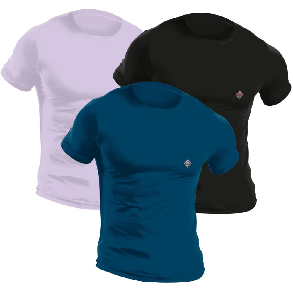 Camisa de Academia Dry Fit Unissex Proteção Solar UV 50 Manga Curta Pro Fitness Treino