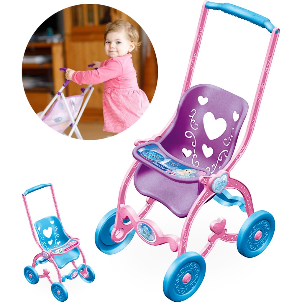 Carrinho de Boneca Baby Alive Bebê Reborn Brinquedo Menina Infantil Passeio Faz de Conta Original