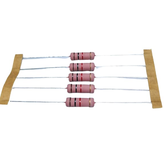 Resistor FIO * 5W * 1K ou 1000 ohms (( lote com 10 pçs ))
