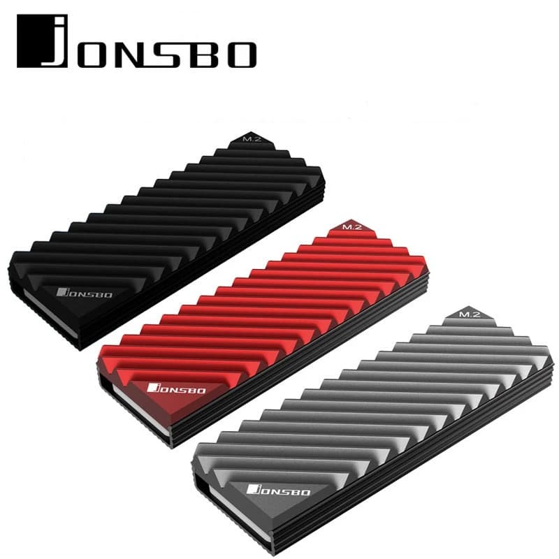 Dissipador De Calor Alumínio Para Ssd Nvme M.2 2280 Jonsbo