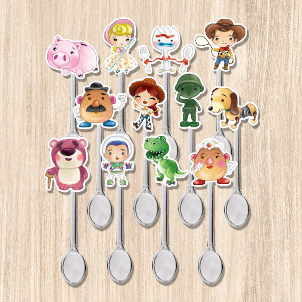 25, 50 ou 100 Mini colherzinha festa Toy Story