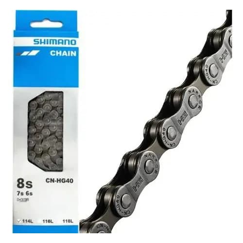 Corrente para 7 e 8 velocidades Shimano Nova Original Mtb Speed HG40