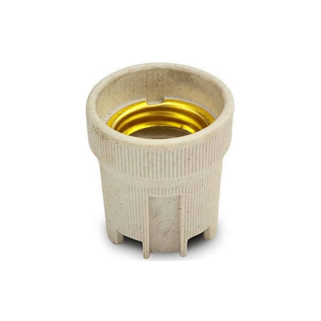 Soquete Romazi Porcelana Bocal E-27 4A 250v
