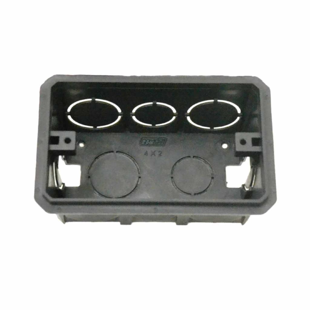 Caixa de Luz 4x2 Embutir Romazi Preto