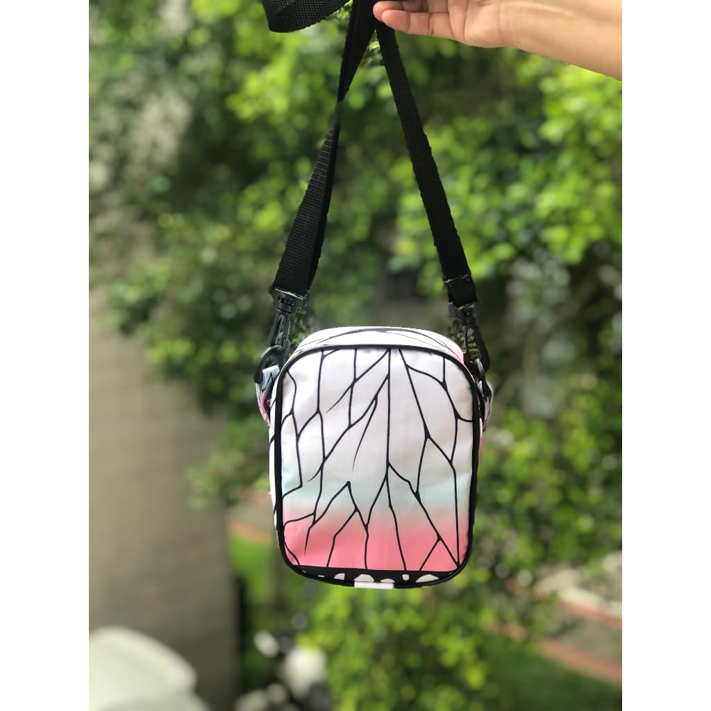 Bolsa Shoulder Bag Transversal de Ombro Shinobu Kocho Anime Demon Slayer