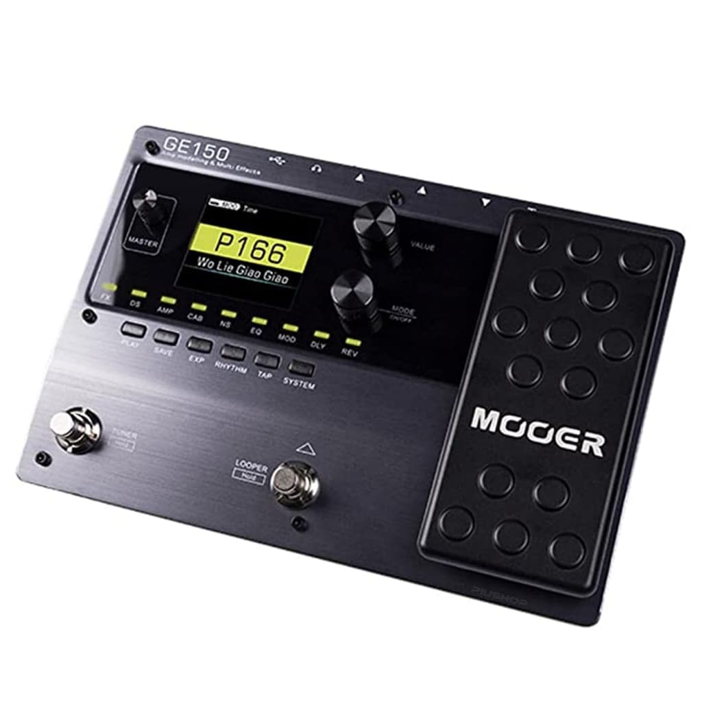Pedaleira Para Guitarra Mooer Multi-efeitos GE150