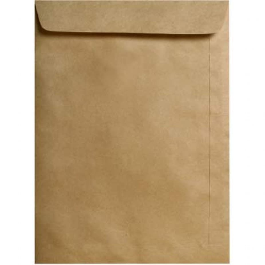ENVELOPE PARDO 1/2 OFICIO 10 UNIDADES