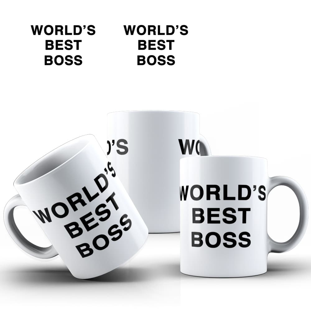 Caneca The Office Série The Worlds Best Boss COM NOME
