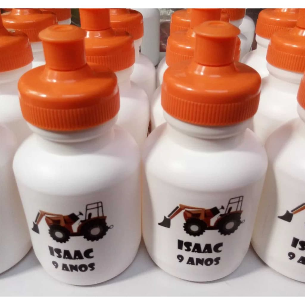 30 Squeeze de plastico 300ml - personalizado