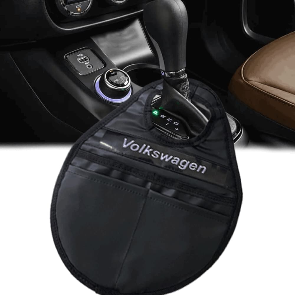 Organização e Limpeza em seu Carro Lixinho Redondo Espumado com 3 Bolsos O Porta Treco e Lixeira Perfeito para seu carro Mantenha seu Veículo Sempre em Ordem Adquira Agora todos os carros VW Volkswgen